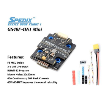 ESC Spedix GS40F 4in1 Mini